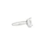 Emerald Cut Solitaire Lab-Grown Diamond Ring - Image 2