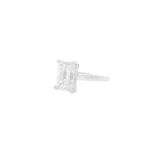 Emerald Cut Solitaire Lab-Grown Diamond Ring - Image 3