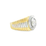 Round Brilliant Solitaire Lab-Grown Diamond Ring - Image 3