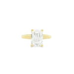 Emerald Cut Solitaire Lab-Grown Diamond Ring - Image 5