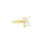 Emerald Cut Solitaire Lab-Grown Diamond Ring - Image 6