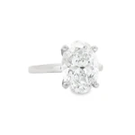 Oval Brilliant Solitaire Lab-Grown Diamond Ring