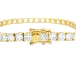 Classic Round Lab-Grown Diamond Tennis Bracelet - Image 2