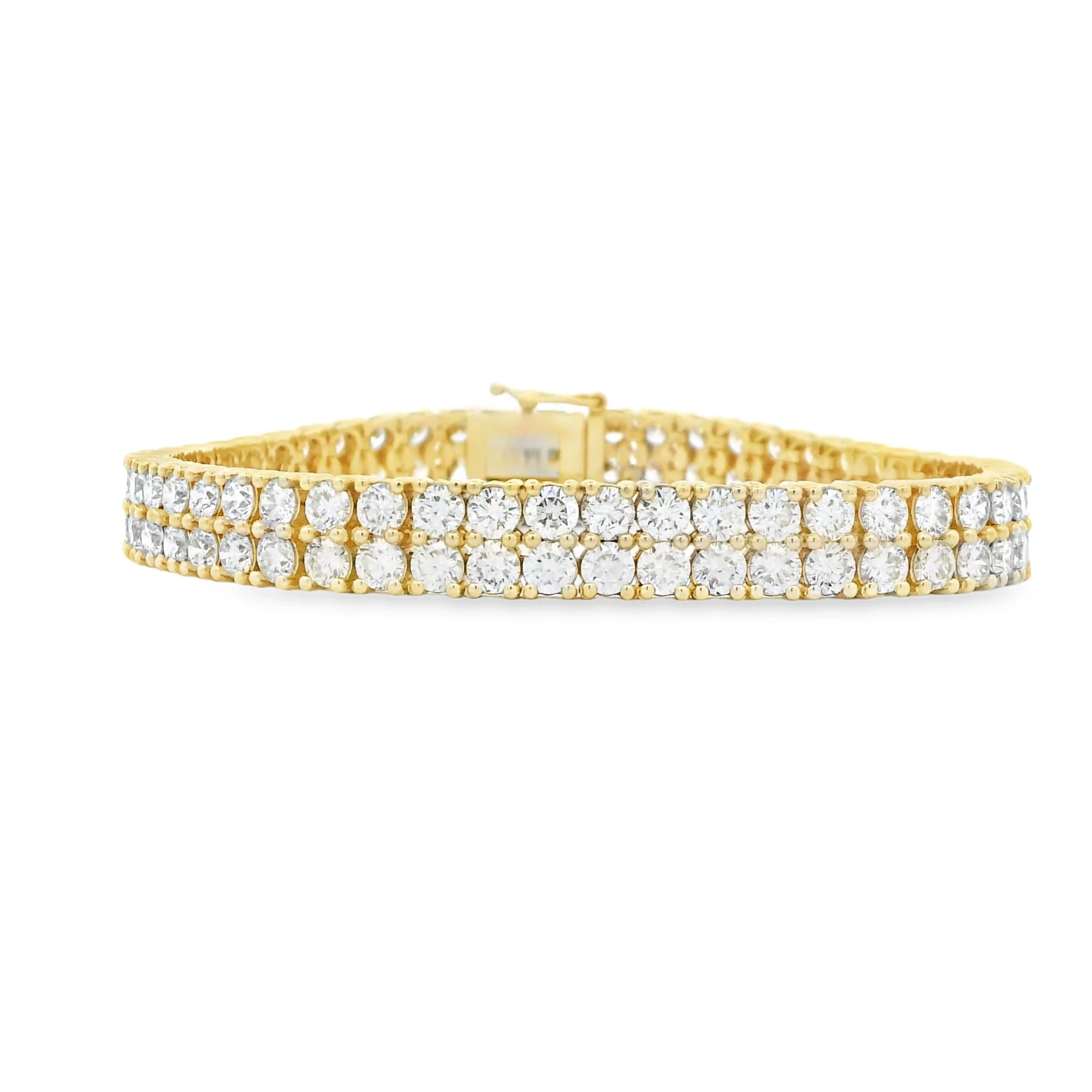 1767816150892-bde37ba889cf3605ab9c-019b9a0d8e98799c8cb9387b290e1ec9retouch Double Row Lab-Grown Diamond Tennis Bracelet - Image 1