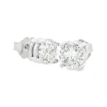 Classic Lab-Grown Diamond Stud Earrings - Image 3