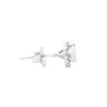 Halo Lab-Grown Diamond Stud Earrings - Image 4
