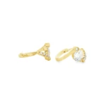 Bypass Lab-Grown Diamond Earrings - Image 2