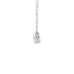 Bezel-Set Round Lab-Grown Diamond Necklace - Image 5