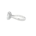 Radiant Cut Hidden Halo Lab-Grown Diamond Ring - Image 2