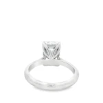 Radiant Cut Hidden Halo Lab-Grown Diamond Ring - Image 3