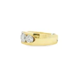 Round Brilliant Three-Stone Lab-Grown Diamond Ring - Image 6