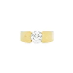 Half Channel Lab-Grown Diamond Ring - Image 2