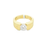Half Channel Lab-Grown Diamond Ring - Image 3