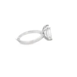 Emerald Cut Solitaire Lab-Grown Diamond Ring - Image 11