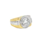 Round Brilliant Solitaire Lab-Grown Diamond Ring - Image 2