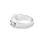 Men's Channel-Set Lab-Grown Diamond Band - Image 5
