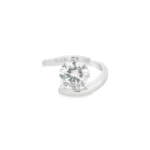 Twisted Bypass Lab-Grown Diamond Ring - Image 6