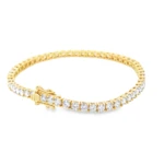 Classic Round Lab-Grown Diamond Tennis Bracelet - Image 3