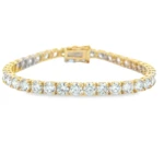 Classic Round Lab-Grown Diamond Tennis Bracelet