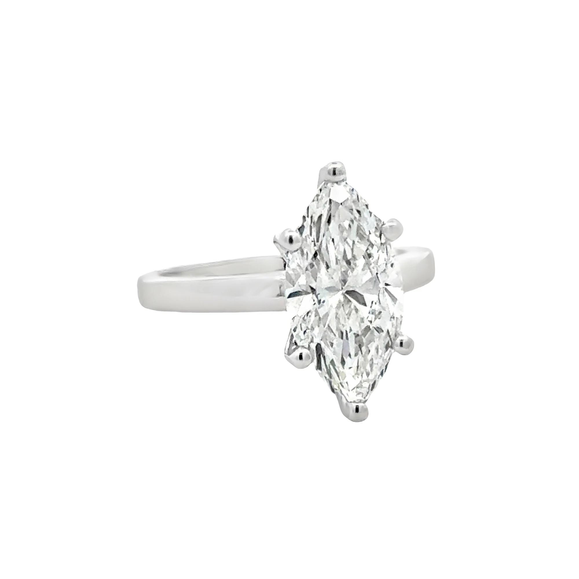 LfYSuvT6YG4IdnSoM38YQ_5acc7e6f.png Marquise Brilliant Solitaire Lab-Grown Diamond Ring - Image 1