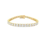 Classic Round Lab-Grown Diamond Tennis Bracelet - Image 5