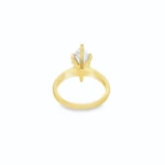 Marquise Brilliant Solitaire Lab-Grown Diamond Ring - Image 9
