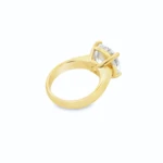 Round Brilliant Solitaire Lab-Grown Diamond Ring - Image 6
