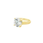 Round Brilliant Solitaire Lab-Grown Diamond Ring - Image 7