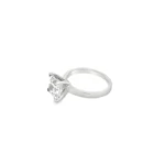 Princess Cut Solitaire Lab-Grown Diamond Ring - Image 4