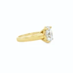 Round Brilliant Solitaire Lab-Grown Diamond Ring - Image 5